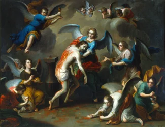 Cristo consolato dagli angeli